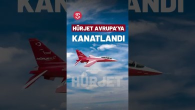 HÜRJET Avrupa’ya kanatlandı HÜRJET Avrupa’ya kanatlandı