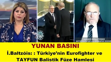 Emekli General Baltzóis:Türkiye’nin Eurofighter ve TAYFUN Balistik Füze Hamlesi Emekli General Baltzóis:Türkiye’nin Eurofighter ve TAYFUN Balistik Füze Hamlesi
