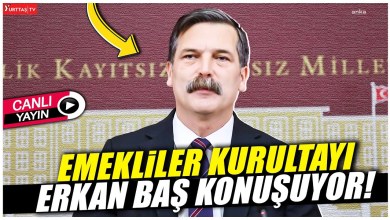 Türkiye İşçi Partisi Genel Başkanı Erkan Baş, 1. Emekliler Kurultayı’nda konuşuyor! #canlıyayın Türkiye İşçi Partisi Genel Başkanı Erkan Baş, 1. Emekliler Kurultayı’nda konuşuyor! #canlıyayın