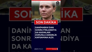 Finlandiya ve Danimarka sonrası kadınlara zorunlu askerlikTürkiye’de de olur mu? #sondakika #haber Finlandiya ve Danimarka sonrası kadınlara zorunlu askerlikTürkiye’de de olur mu? #sondakika #haber