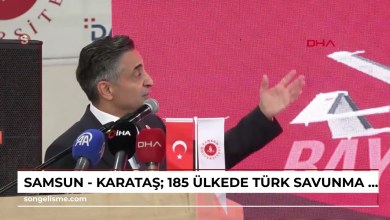 Samsun – Karataş: 185 ülkede Türk savunma sanayimizin 230 çeşit ürünü var /Video eklendi Samsun – Karataş: 185 ülkede Türk savunma sanayimizin 230 çeşit ürünü var /Video eklendi