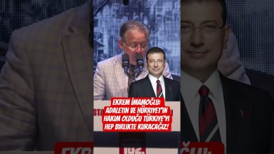Ekrem İmamoğlu: Adaletin ve Hürriyet’in hakim olduğu Türkiye’yi hep birlikte kuracağız! Ekrem İmamoğlu: Adaletin ve Hürriyet’in hakim olduğu Türkiye’yi hep birlikte kuracağız!