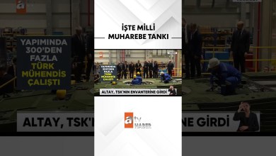 Yerli savaş makinesi: Altay tankı #atvhaber #altaytank #savunmasanayi Yerli savaş makinesi: Altay tankı #atvhaber #altaytank #savunmasanayi