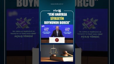 ‘YENİ ANAYASA SİYASETİN BOYNUNUN BORCU’ #tivi6 #gündem #tv #haber #türkiye #viral #siyaset #keșfet ‘YENİ ANAYASA SİYASETİN BOYNUNUN BORCU’ #tivi6 #gündem #tv #haber #türkiye #viral #siyaset #keșfet