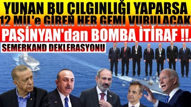 Yunan: Ege’nin Tamamı Bizim! Semerkand Bildirisi: Zengezur Açılacak! Paşinyan Çark Etti! Yunan: Ege’nin Tamamı Bizim! Semerkand Bildirisi: Zengezur Açılacak! Paşinyan Çark Etti!