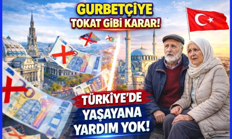 Avrupa’dan Şok Eden Karar! Türkiye’de Kalan Gurbetçinin Yardımı Kesiliyor! Avrupa’dan Şok Eden Karar! Türkiye’de Kalan Gurbetçinin Yardımı Kesiliyor!