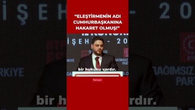 Hüseyin Baş: Türkiye’de eleştirmenin adı cumhurbaşkanına hakaret olmuş! Hüseyin Baş: Türkiye’de eleştirmenin adı cumhurbaşkanına hakaret olmuş!