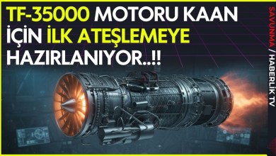 TF35000 MOTORU İLK ATEŞLEMEYE HAZIRLANIYOR ! TF35000 MOTORU İLK ATEŞLEMEYE HAZIRLANIYOR !