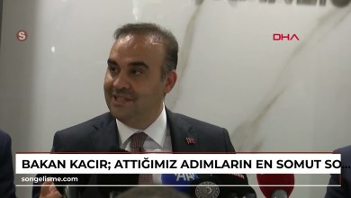 Bakan Kacır: Attığımız adımların en somut sonuçlarını, savunma sanayinde görüyoruz / Video eklendi Bakan Kacır: Attığımız adımların en somut sonuçlarını, savunma sanayinde görüyoruz / Video eklendi