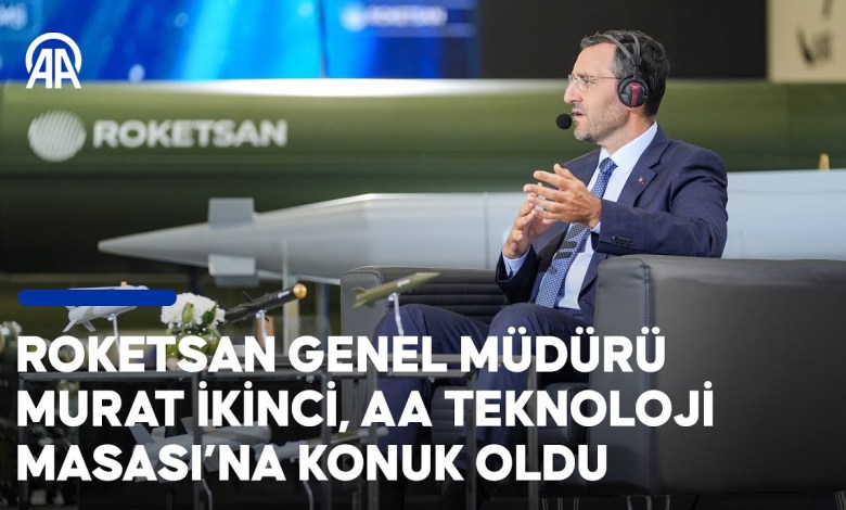 Roketsan Genel Müdürü Murat İkinci, IDEF 2025’te AA Teknoloji Masası’na konuk oldu Roketsan Genel Müdürü Murat İkinci, IDEF 2025’te AA Teknoloji Masası’na konuk oldu