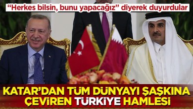 Katar’dan tüm dünyayı şok eden “Türkiye” hamlesi! “Herkes bilsin, bunu yapacağız” diyerek duyurdu! Katar’dan tüm dünyayı şok eden “Türkiye” hamlesi! “Herkes bilsin, bunu yapacağız” diyerek duyurdu!