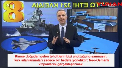 Yunanlı Spiker ;Türkiye’nin Genişleme Politikaları ve Yunanistan’ın Savunma Stratejisi Hakkında Yunanlı Spiker ;Türkiye’nin Genişleme Politikaları ve Yunanistan’ın Savunma Stratejisi Hakkında