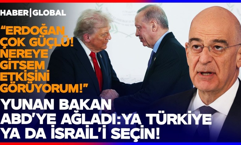 “TÜRKİYE ÇOK GÜÇLÜ BİR SEÇİM YAP ABD!” Yunanistan Dışişleri Bakanı Dendias Trump’a Rest Çekti! “TÜRKİYE ÇOK GÜÇLÜ BİR SEÇİM YAP ABD!” Yunanistan Dışişleri Bakanı Dendias Trump’a Rest Çekti!