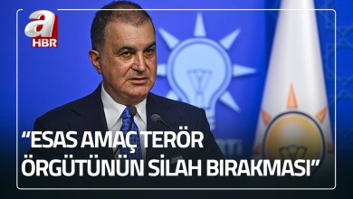 Ömer Çelik: ‘Terörsüz Türkiye’ devlet politikası | A Haber Ömer Çelik: ‘Terörsüz Türkiye’ devlet politikası | A Haber