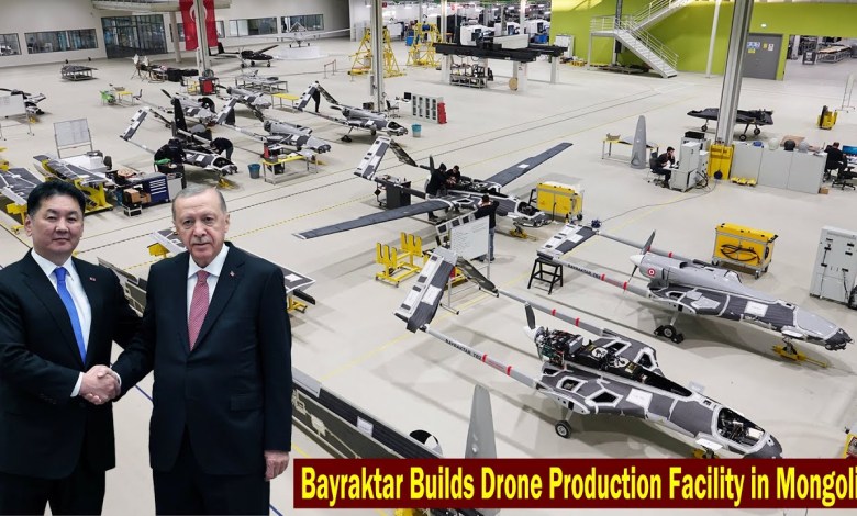 Finally, Bayraktar Builds Drone Production Facility in Mongolia Finally, Bayraktar Builds Drone Production Facility in Mongolia