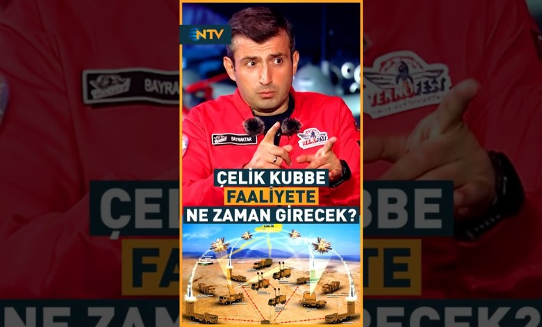 Selçuk Bayraktar, Çelik Kubbe Hava Savunma Sistemini Değerlendirdi #shorts #youtubeshorts #ntv Selçuk Bayraktar, Çelik Kubbe Hava Savunma Sistemini Değerlendirdi #shorts #youtubeshorts #ntv