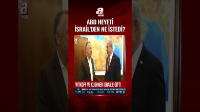 İsrail’de Witkoff-Kushner-Netanyahu görüşmesi! ABD heyeti ne istedi? | A Haber İsrail’de Witkoff-Kushner-Netanyahu görüşmesi! ABD heyeti ne istedi? | A Haber