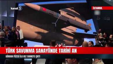 Türk savunma sanayiinde tarihi an | GÖKHAN füzesi ilk kez sahneye çıktı Türk savunma sanayiinde tarihi an | GÖKHAN füzesi ilk kez sahneye çıktı