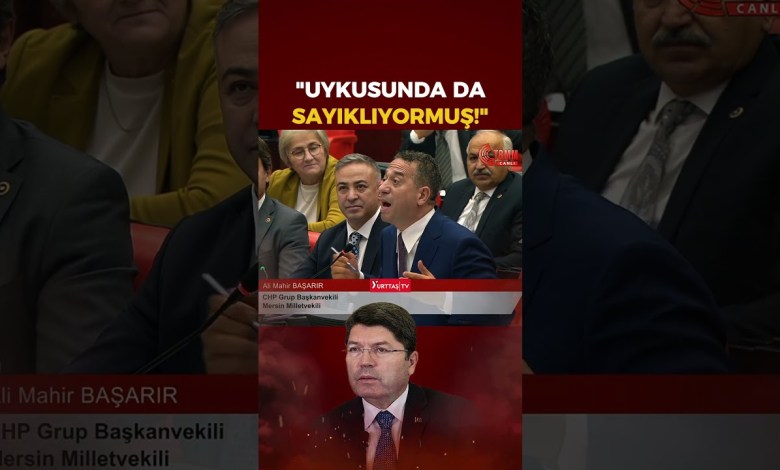 CHP’li Ali Mahir Başarır: Adalet Bakanı uykusunda da ‘Türkiye bir hukuk devleti’ diye sayıklıyormuş! CHP’li Ali Mahir Başarır: Adalet Bakanı uykusunda da ‘Türkiye bir hukuk devleti’ diye sayıklıyormuş!