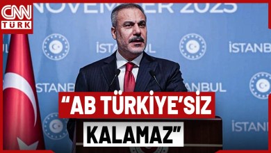 Hakan Fidan Finlandiya’dan Dünyaya Seslendi: “Avrupa Birliği Türkiye’siz Eksik Kalır” Hakan Fidan Finlandiya’dan Dünyaya Seslendi: “Avrupa Birliği Türkiye’siz Eksik Kalır”