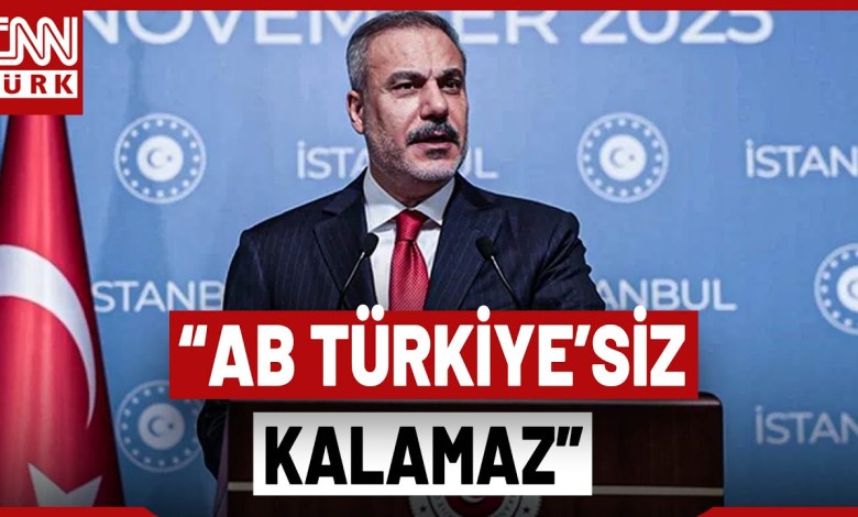 Hakan Fidan Finlandiya’dan Dünyaya Seslendi: “Avrupa Birliği Türkiye’siz Eksik Kalır” Hakan Fidan Finlandiya’dan Dünyaya Seslendi: “Avrupa Birliği Türkiye’siz Eksik Kalır”