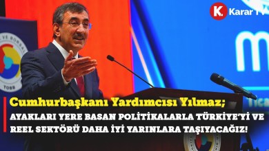 Yılmaz: Ayakları Yere Basan Politikalarla Türkiye’yi ve Reel Sektörü Daha İyi Yarınlara Taşıyacağız! Yılmaz: Ayakları Yere Basan Politikalarla Türkiye’yi ve Reel Sektörü Daha İyi Yarınlara Taşıyacağız!