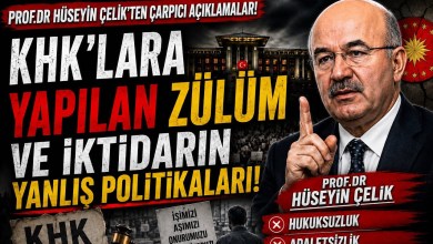 HÜSEYİN ÇELİK | KHK ZÜLMÜ VE İKTİDARIN YANLIŞ POLİTİKALARI HÜSEYİN ÇELİK | KHK ZÜLMÜ VE İKTİDARIN YANLIŞ POLİTİKALARI