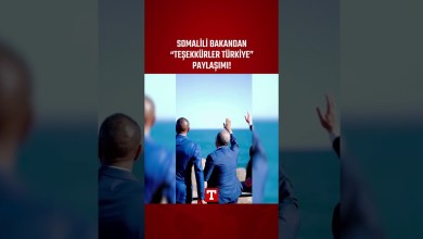 Somalili Bakandan “Teşekkürler Türkiye” Paylaşımı! #Shorts Somalili Bakandan “Teşekkürler Türkiye” Paylaşımı! #Shorts