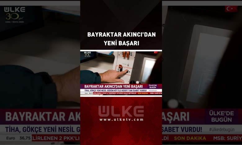 Bayraktar Akıncı TİHA’dan Bir Başarı Daha! Göğüs Kabartmaya Devam Ediyor… #shorts Bayraktar Akıncı TİHA’dan Bir Başarı Daha! Göğüs Kabartmaya Devam Ediyor… #shorts
