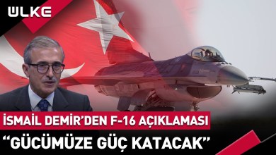 İsmail Demir’den F-16 Müjdesi! “Dünyadaki En İleri Radar Projesi” İsmail Demir’den F-16 Müjdesi! “Dünyadaki En İleri Radar Projesi”