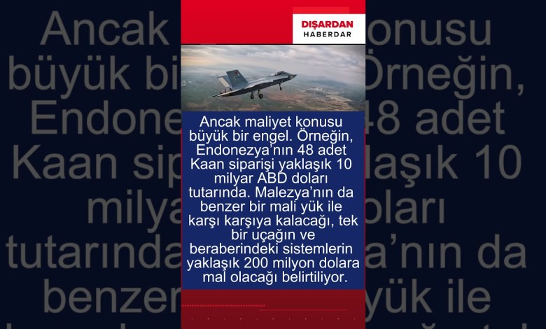 Malezya Gözünü Kaan’a Dikti Malezya Gözünü Kaan’a Dikti