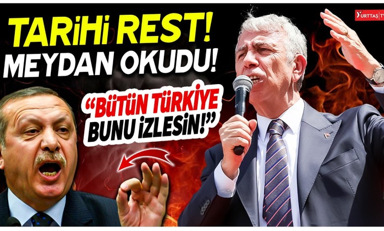 Mansur Yavaş’tan Erdoğan’a tarihi rest! “Bütün Türkiye bunu izlesin!” Mansur Yavaş’tan Erdoğan’a tarihi rest! “Bütün Türkiye bunu izlesin!”