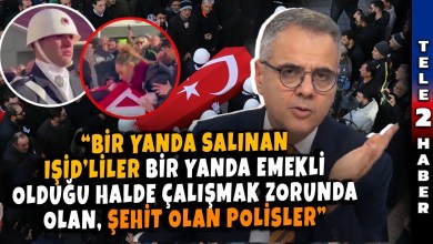 Murat Taylan IŞİD’lilerin şehit ettiği polislerin cenazesini göstererek Türkiye gerçeğini anlattı Murat Taylan IŞİD’lilerin şehit ettiği polislerin cenazesini göstererek Türkiye gerçeğini anlattı