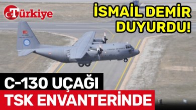 Savunma Sanayi Başkanı İsmail Demir Duyurdu! Türk Hava Kuvvetleri’ne C-130 Teslim Edildi Savunma Sanayi Başkanı İsmail Demir Duyurdu! Türk Hava Kuvvetleri’ne C-130 Teslim Edildi