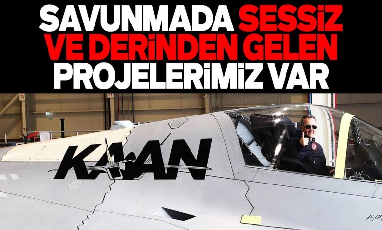 SAVUNMADA SESSİZ VE DERİNDEN GELEN PROJELERİMİZ VAR… SESLİ MAKALE SAVUNMADA SESSİZ VE DERİNDEN GELEN PROJELERİMİZ VAR… SESLİ MAKALE