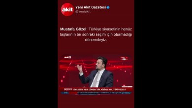 Mustafa Gözel: Türkiye siyasetinin henüz taşlarının bir sonraki seçim için oturmadığı dönemdeyiz. Mustafa Gözel: Türkiye siyasetinin henüz taşlarının bir sonraki seçim için oturmadığı dönemdeyiz.