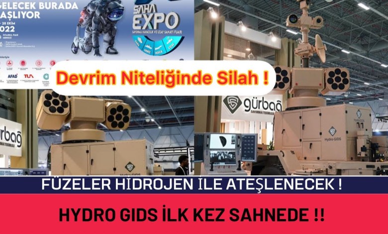 Türkiye’nin Devrim Niteliğinde Silahı HYDRO GIDS ilk kez Sahnede – Savunma Sanayi Son Gelişmeler Türkiye’nin Devrim Niteliğinde Silahı HYDRO GIDS ilk kez Sahnede – Savunma Sanayi Son Gelişmeler