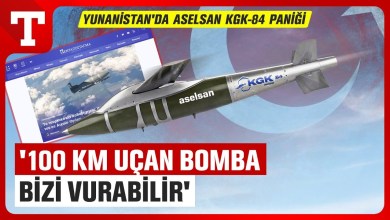 “Türklerin Akıllı Bombası Bizi Vurabilir” Aselsan’ın KGK-84 Bombası Yunan’a Soğuk Duş Aldırdı! “Türklerin Akıllı Bombası Bizi Vurabilir” Aselsan’ın KGK-84 Bombası Yunan’a Soğuk Duş Aldırdı!