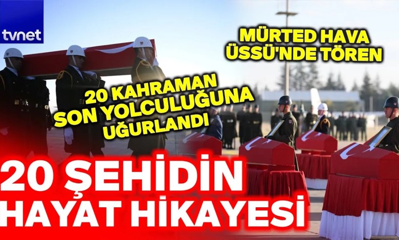 Türkiye şehitlerini ebediyete uğurluyor! 20 kahramanın hayat hikayeleri anlatıldı: Yeni evliydi… Türkiye şehitlerini ebediyete uğurluyor! 20 kahramanın hayat hikayeleri anlatıldı: Yeni evliydi…