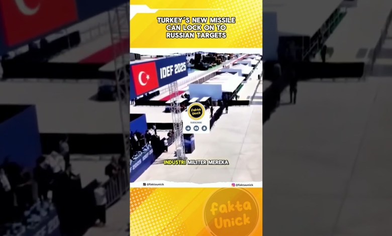 Turki Punya Rudal Baru yang Bisa Kunci Target Rusia! Turki Punya Rudal Baru yang Bisa Kunci Target Rusia!