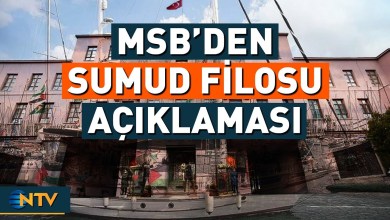 MSB’den Sumud Filosu Açıklaması! ‘Türkiye Üzerine Düşeni Yapacaktır’ | NTV MSB’den Sumud Filosu Açıklaması! ‘Türkiye Üzerine Düşeni Yapacaktır’ | NTV