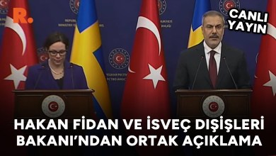 Hakan Fidan’dan İsveç Dışişleri Bakanı Stenergard ile ortak basın açıklaması #CANLI Hakan Fidan’dan İsveç Dışişleri Bakanı Stenergard ile ortak basın açıklaması #CANLI