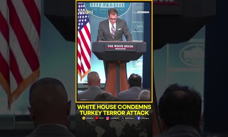 US ‘Strongly Condemns’ Attack At Turkey Defense Firm: White House| WION Shorts US ‘Strongly Condemns’ Attack At Turkey Defense Firm: White House| WION Shorts