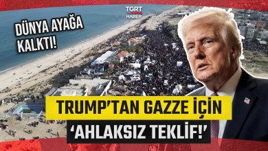 Trump’tan Gazze için ‘Ahlaksız Teklif’ İslam Ülkeleri Sert Tepki Gösterdi – TGRT Haber Trump’tan Gazze için ‘Ahlaksız Teklif’ İslam Ülkeleri Sert Tepki Gösterdi – TGRT Haber