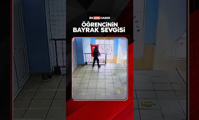 Diyarbakır’da öğrencinin Türk Bayrağı hassasiyeti #shorts Diyarbakır’da öğrencinin Türk Bayrağı hassasiyeti #shorts