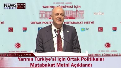 Yarının Türkiye’si İçin Ortak Politikalar Mutabakat Metni Açıklandı (İyi Parti) Yarının Türkiye’si İçin Ortak Politikalar Mutabakat Metni Açıklandı (İyi Parti)
