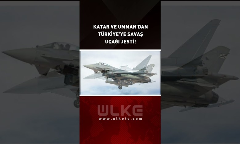 Katar ve Umman’dan Türkiye’ye Savaş Uçağı Jesti! #shorts Katar ve Umman’dan Türkiye’ye Savaş Uçağı Jesti! #shorts