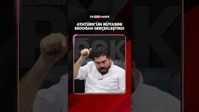 Atatürk’ün rüyasını Erdoğan gerçekleştirdi #shorts Atatürk’ün rüyasını Erdoğan gerçekleştirdi #shorts