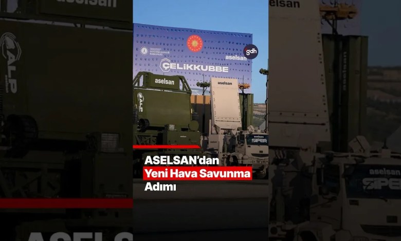 Türkiye, hava savunmasında yeni bir adım attı! Türkiye, hava savunmasında yeni bir adım attı!