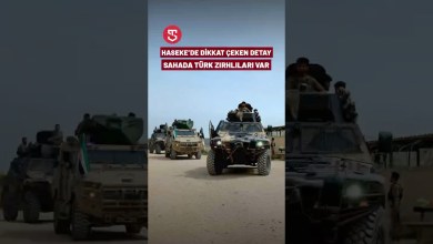 Haseke’de dikkat çeken detay! Sahada Türk zırhlıları var Haseke’de dikkat çeken detay! Sahada Türk zırhlıları var
